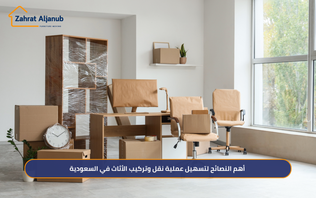 نصائح نقل وتركيب الأثاث